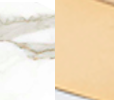 White and Brass